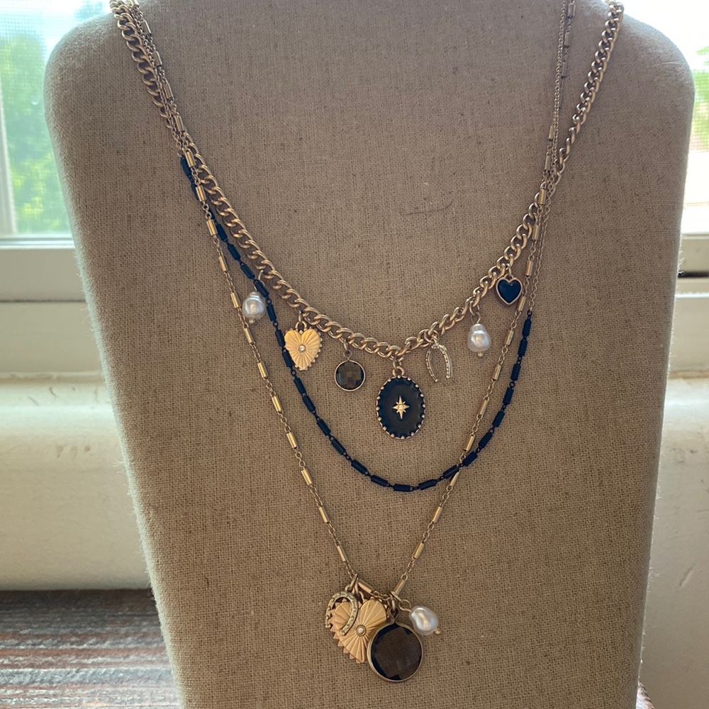 Loft layered necklace set